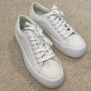 New white sneakers